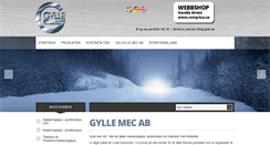 Desktop Screenshot of gylle.se